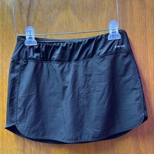 Hind Black Sports Skirt